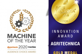 Machine of the year 2020 und Innovation Award Agritechnica